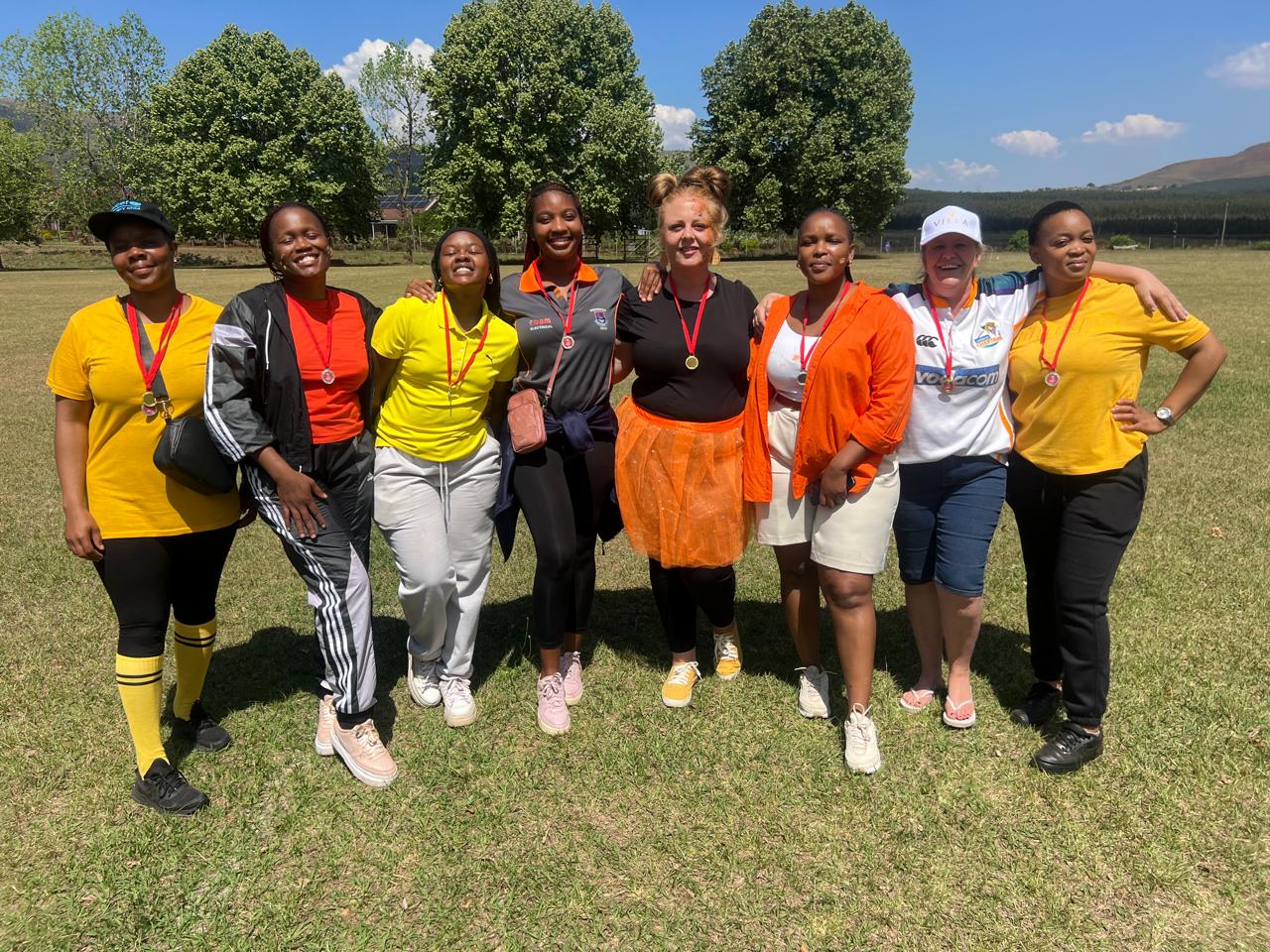Cheetahs house athletics competition at Paulpietersburg Primary School
